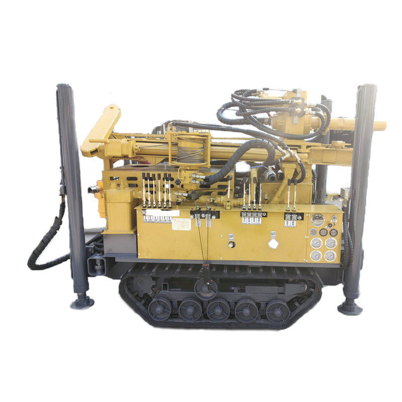 180 m Tiefe Wasserbohrmaschine 77,3 kW Motor Crawler Wasserbohranlage