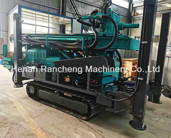 450m Tiefe 350mm Durchmesser Multifunktionales Bohrgerät mit 103KW Weichai-Motor 6 Zylinder