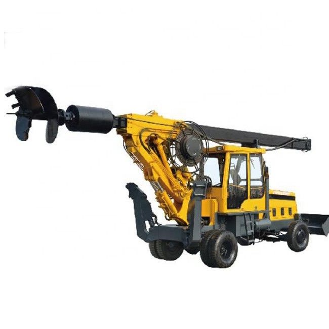 Rotationsbohranlage mit Raddruck Druck Art der Bohrung 11m / 13m / 15m / 20m Tiefe