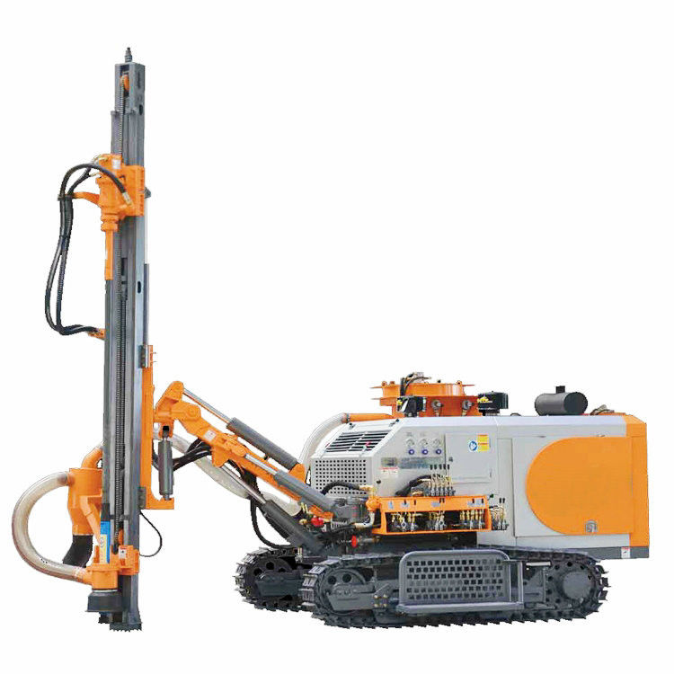 22m Tiefe DTH nach unten Die Bohrmaschine 193HP Dieselmotor 80mm - 118mm Bohrbereich