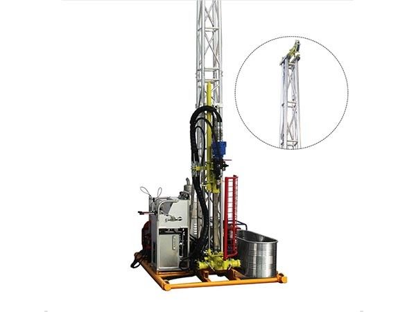 Hydraulische tragbare Bohrmaschine 1m Stange Länge 30m / 100m / 200m Tiefe