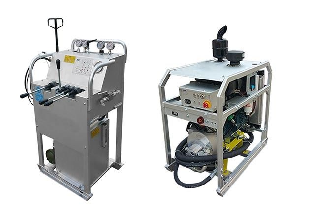 Hydraulische tragbare Bohrmaschine 1m Stange Länge 30m / 100m / 200m Tiefe