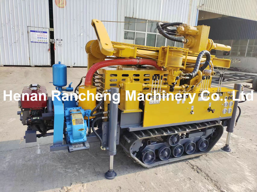RCF150S 150m Tiefe Kompakte Gummi-Spur Wasserbohrmaschine mit 42KW Yuchai-Motor