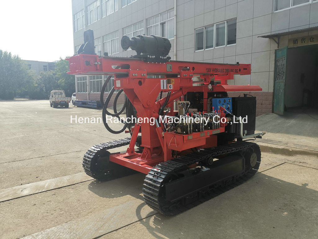 RC130Y Hydraulic Crawler Pile Drilling Machine 30m Schraube Solar Pile Treiber Pile Bohrgerät