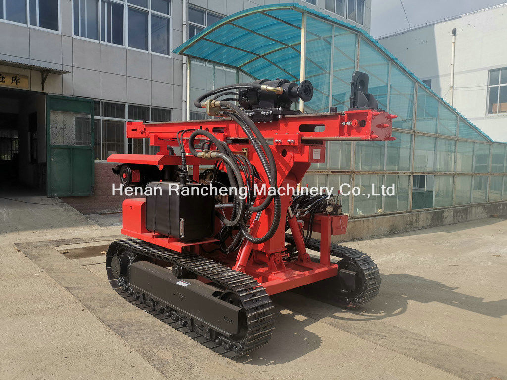 RC130Y Hydraulic Crawler Pile Drilling Machine 30m Schraube Solar Pile Treiber Pile Bohrgerät