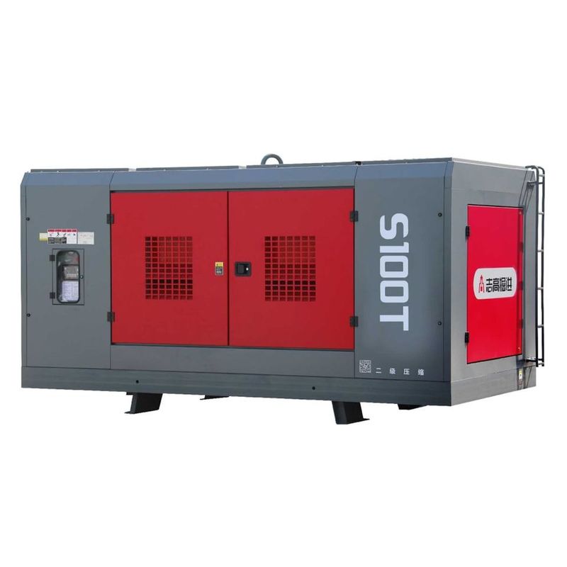 25bar Arbeitsdruck Bohrluftkompressor 309KW Schraubluftkompressor