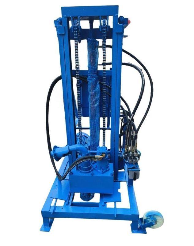 Kleine tragbare Wasserbohrmaschine 11KW 1500mm Bohrstange Dia 150m Bohrtiefe