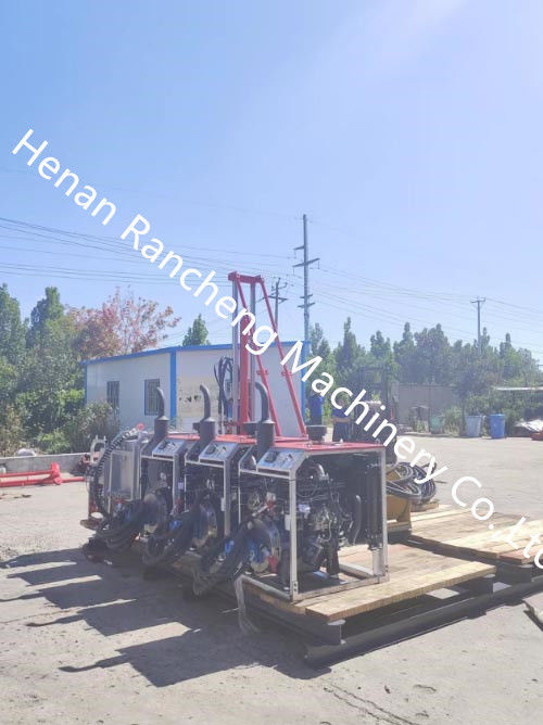 Portable Hydraulic Core Drilling Rig Kernbohrmaschine für einfachen Transport und Montage