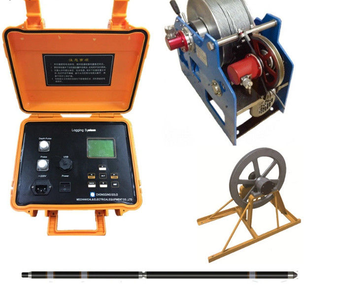 RCQ-2D CE Geophysical Logging Tools für genaue Messparameter mit fortschrittlichen geophysikalischen Vermessungsausrüstungen