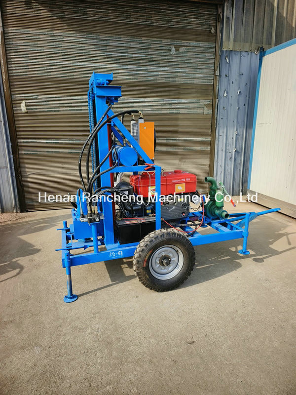 150m Bohrtiefe Portable Wasserbohrmaschine mit 450mm Bohrloch Durchmesser