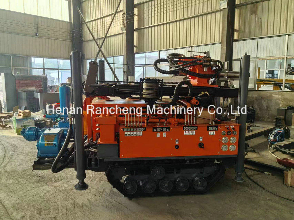 180m Mini Crawler Wasserbohrgerät mit 77,3 kW YuChai-Motor für Bohrloch