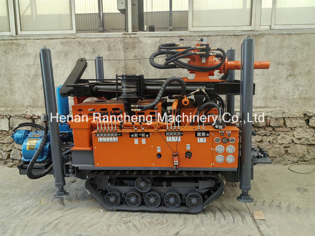 180m Mini Crawler Wasserbohrgerät mit 77,3 kW YuChai-Motor für Bohrloch