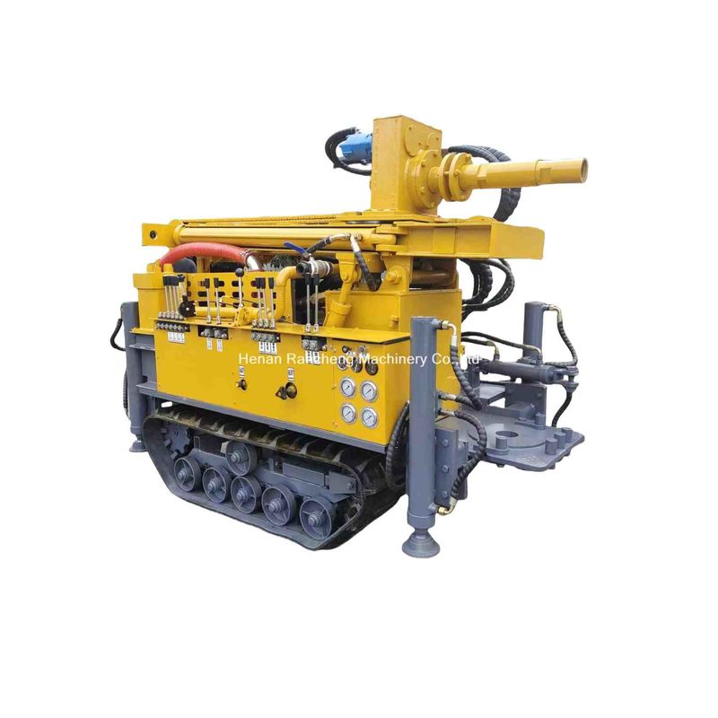 Mini-Portable Crawler Wasserbohrmaschine mit Schlammpumpe und Luftkompressor