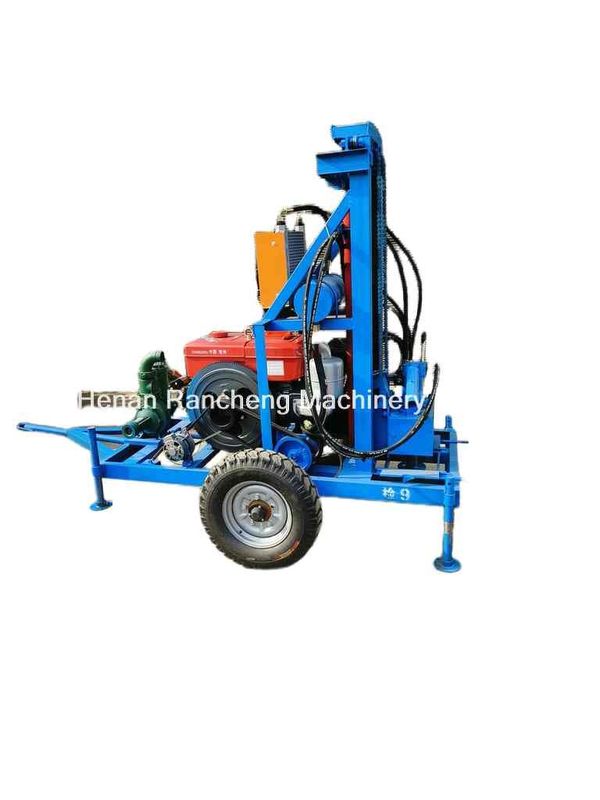 150m Bohrtiefe Portable Wasserbohrmaschine mit 450mm Bohrloch Durchmesser