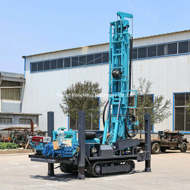Effizienz und Zuverlässigkeit Tiefe 350 m Crawler-montierte Wasserbohrmaschine mit 91 kW Yuchai-Motor