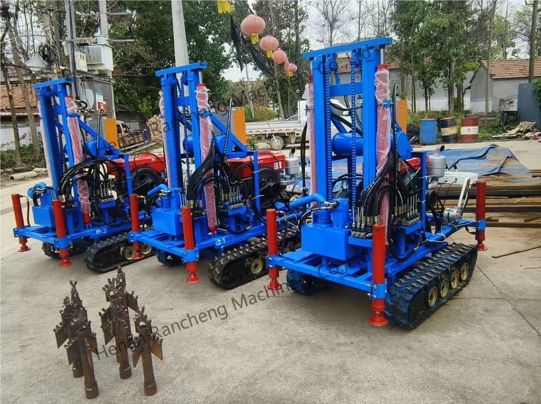 Hocheffiziente, leichte, kleine, tragbare Wasserbohranlage von 160 m mit 35 PS-Motor