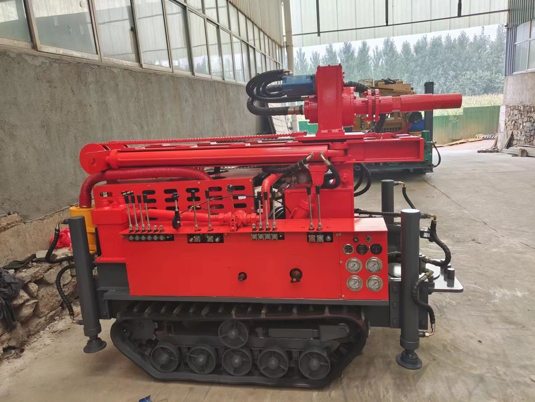 Neue Generation 150m Tiefenwasserbohrgerät Mini Größe Wasserbohrgerät mit Gewicht 2300kg