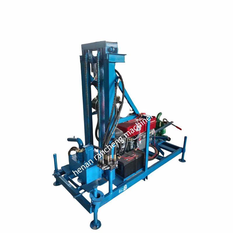 Hochleistungs-Portable Wasserbohrgerät 150m Tiefe & 450mm Bohrloch Durchmesser