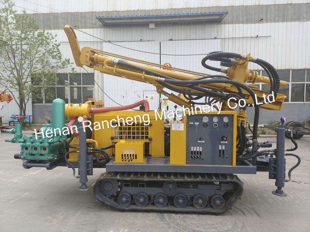Hydraulische 100 m 150 m Wasserbohranlage Tiefe Rotationswasserbohrmaschine mit Tiefenkapazität