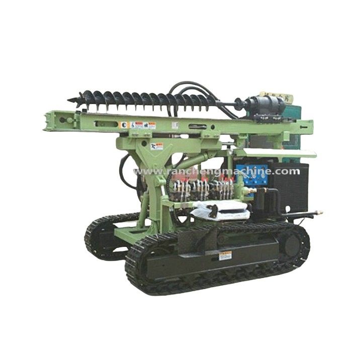RC130Y Mikro-Pile-Rig außergewöhnlicher 400mm Bohrdurchmesser Ideal für vielseitige Wasserbrunnen Auger Pile und DTH Bohren