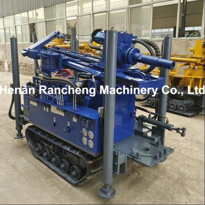 Tiefe 180m Mini Crawler Bohrbohrmaschine mit 77,3 kW Dieselmotor