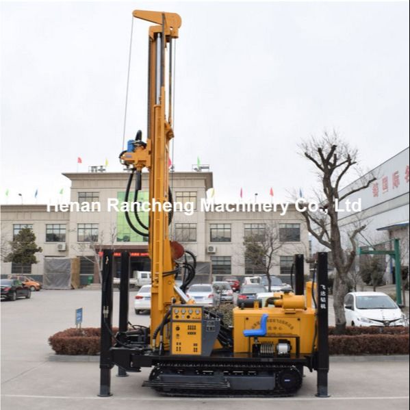 Crawler Diesel Typ 800m Tiefe Hydraulische DTH Wasserbohranlage für Bohrlöcher