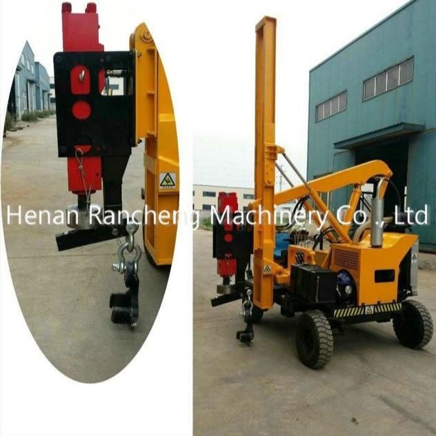 Solar-Pile-Treiber mit 39 kW-Motor 170 cm Bohrtiefe 2600 mm Piling Höhe