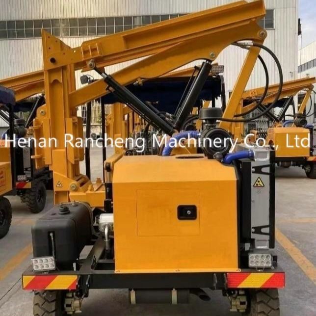 Solar-Pile-Treiber mit 39 kW-Motor 170 cm Bohrtiefe 2600 mm Piling Höhe