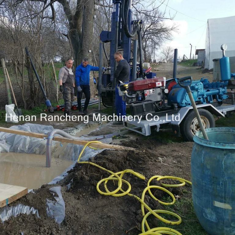 180m Bohrloch Wasserbohrmaschine / Mini-Größe Wasserbohrmaschine
