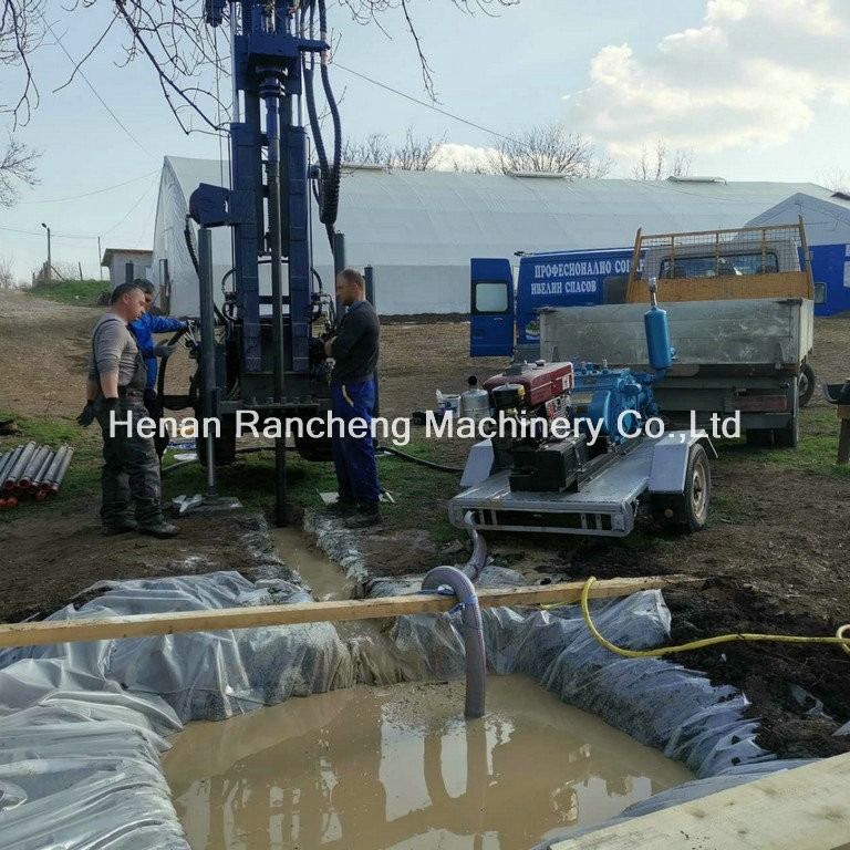 180m Bohrloch Wasserbohrmaschine / Mini-Größe Wasserbohrmaschine