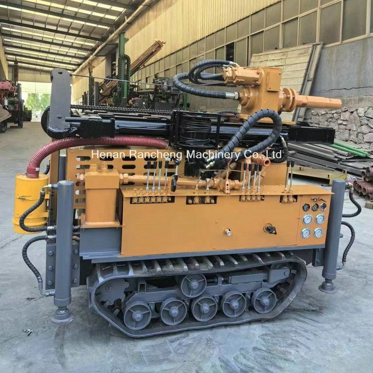 150m Tiefe Hydraulische Wasserbohrmaschine 90-300mm Durchmesser mit 12T Hebekraft