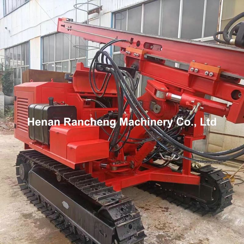 RC130Y Micro Pile Rig 400mm Bohrungsdurchmesser Wasserbrunnen Auger Pile DTH Bohren