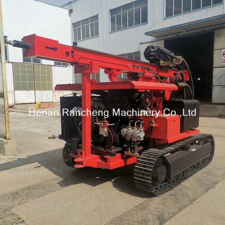 RC130Y Micro Pile Rig 400mm Bohrungsdurchmesser Wasserbrunnen Auger Pile DTH Bohren