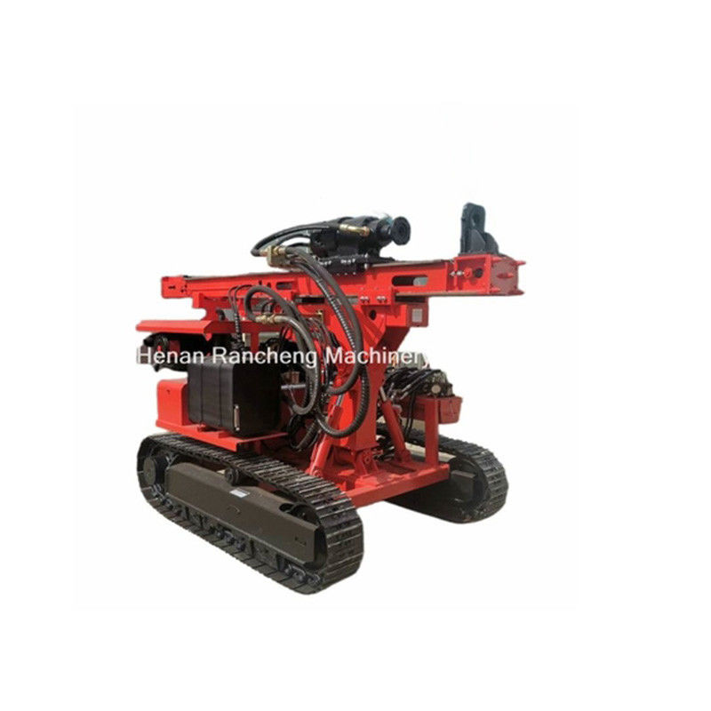 RC130Y Micro Pile Rig 400mm Bohrungsdurchmesser Wasserbrunnen Auger Pile DTH Bohren