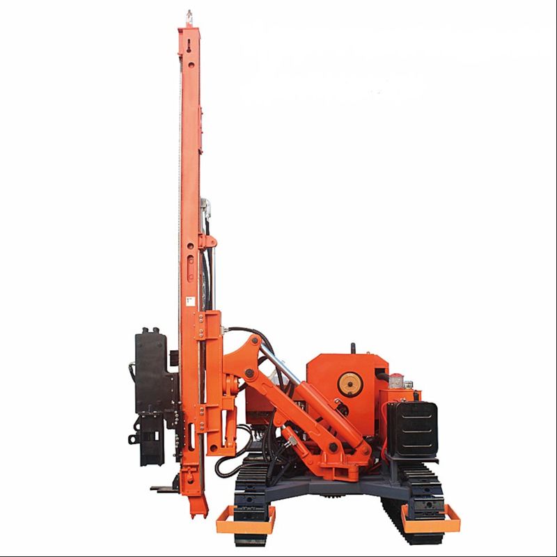 Hydraulisches Bohrgerät RC260Y Modell sowohl Rotationsbohrung als auch Ramming Ramming Head für Max 6m Ramming Pipe