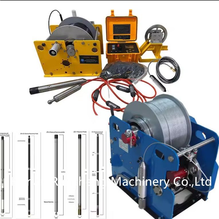 300m RCQ-2D Bohrloch-Logging-Ausrüstung mit JMZD-2D Sidewall Density Gamma-Sonde