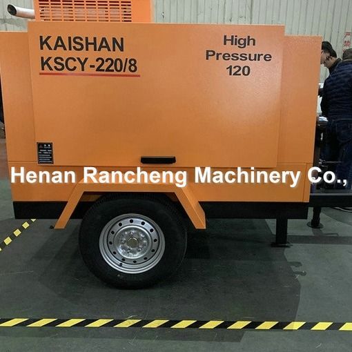 KSCY220/8 Luftkompressor 75 PS Dieselmotor Schrauben tragbare Luftkompressoren