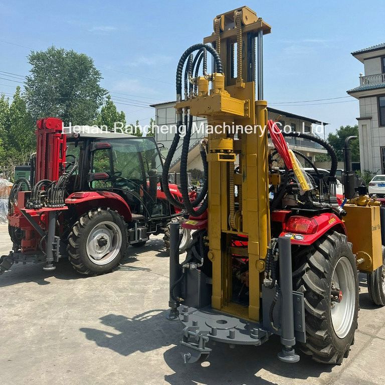 200m Traktor Montiert Große Kraft Wasser Bohrmaschine Traktor Tiefe Bohrloch Bohrgerät