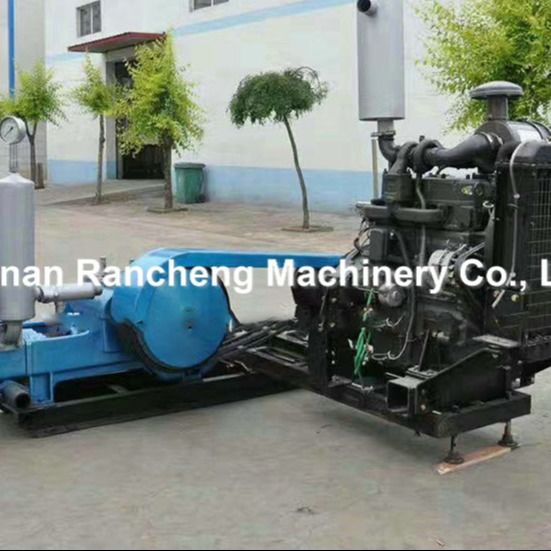 Dieselmotortyp Schlammpumpe Max 600L/Min Horizontale Dreizylinder-Doppelfunktions-Penthouse Detroit Kolbenpumpe