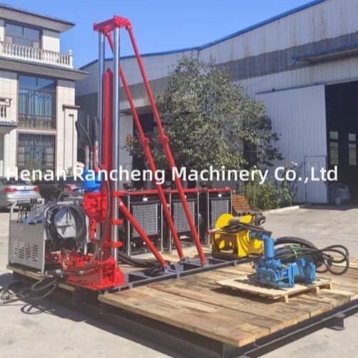 Steinkohlenbergbau Exploration Raise Bohrmaschine RCK400P Voll hydraulische tragbare kleine Tiefwasser Bohrwerk Kern Bohrgerät