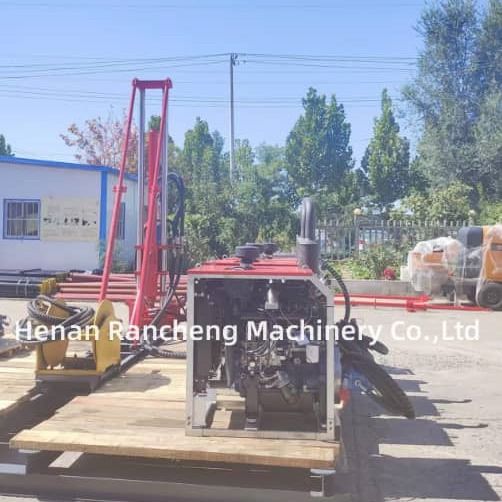 Steinkohlenbergbau Exploration Raise Bohrmaschine RCK400P Voll hydraulische tragbare kleine Tiefwasser Bohrwerk Kern Bohrgerät