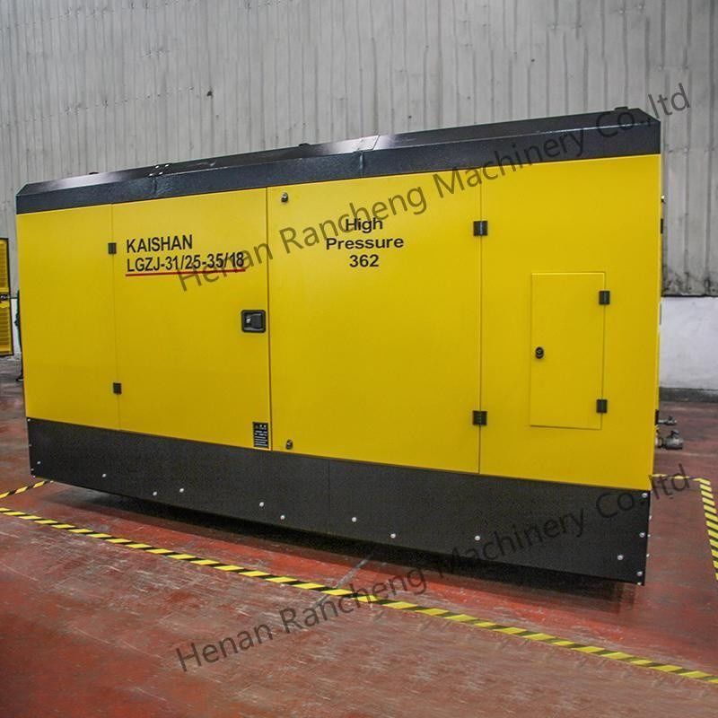 25bar 1107cm Diesel-Schraubluftkompressor für Wasser mit 400 PS Yuchai