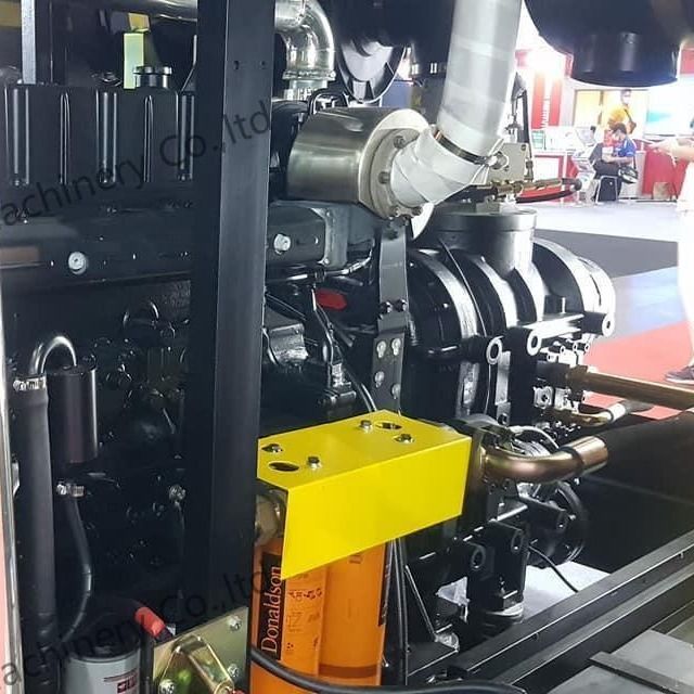 25bar 1107cm Diesel-Schraubluftkompressor für Wasser mit 400 PS Yuchai