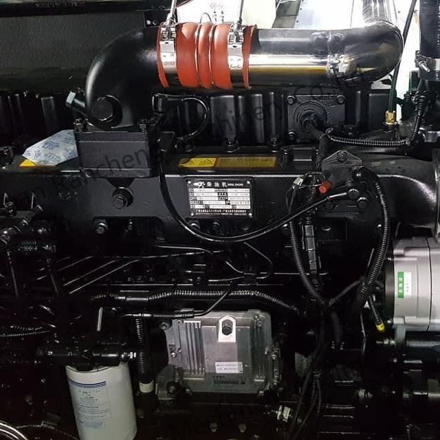 25bar 1107cm Diesel-Schraubluftkompressor für Wasser mit 400 PS Yuchai
