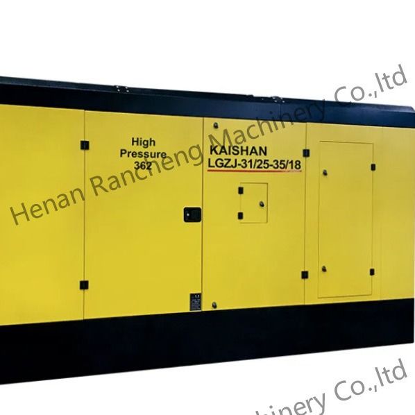 25bar 1107cm Diesel-Schraubluftkompressor für Wasser mit 400 PS Yuchai