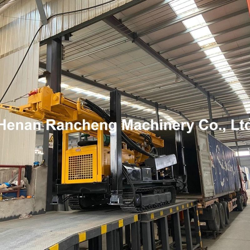 RCF800C Multifunktionales Bohrgerät 800m Tiefe Hydraulisches Bohrgerät mit 154KW Cummins-Motor