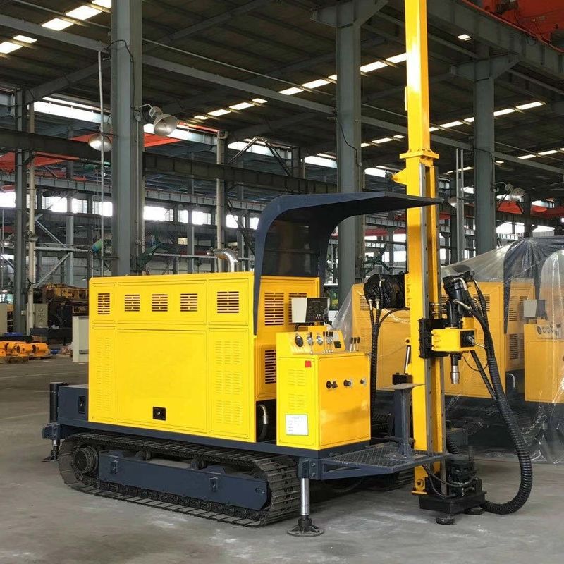 2200 Rpm Geschwindigkeit Hydraulische Crawler Kernbohranlage angetrieben von 74 kW Cummins Dieselmotor