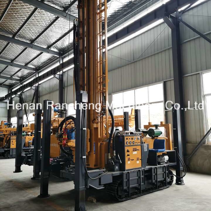 Dieselmotor Mehrfunktions-Wasserbohranlage Crawler-Maschinen mit 118 kW Yuchai-Motor