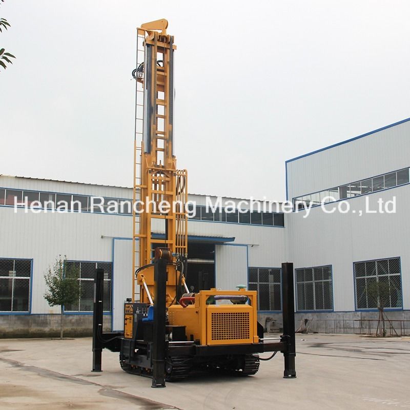 Dieselmotor Mehrfunktions-Wasserbohranlage Crawler-Maschinen mit 118 kW Yuchai-Motor