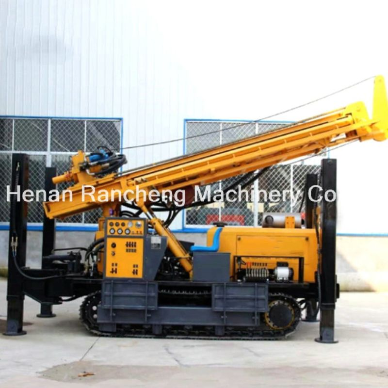 Dieselmotor Mehrfunktions-Wasserbohranlage Crawler-Maschinen mit 118 kW Yuchai-Motor